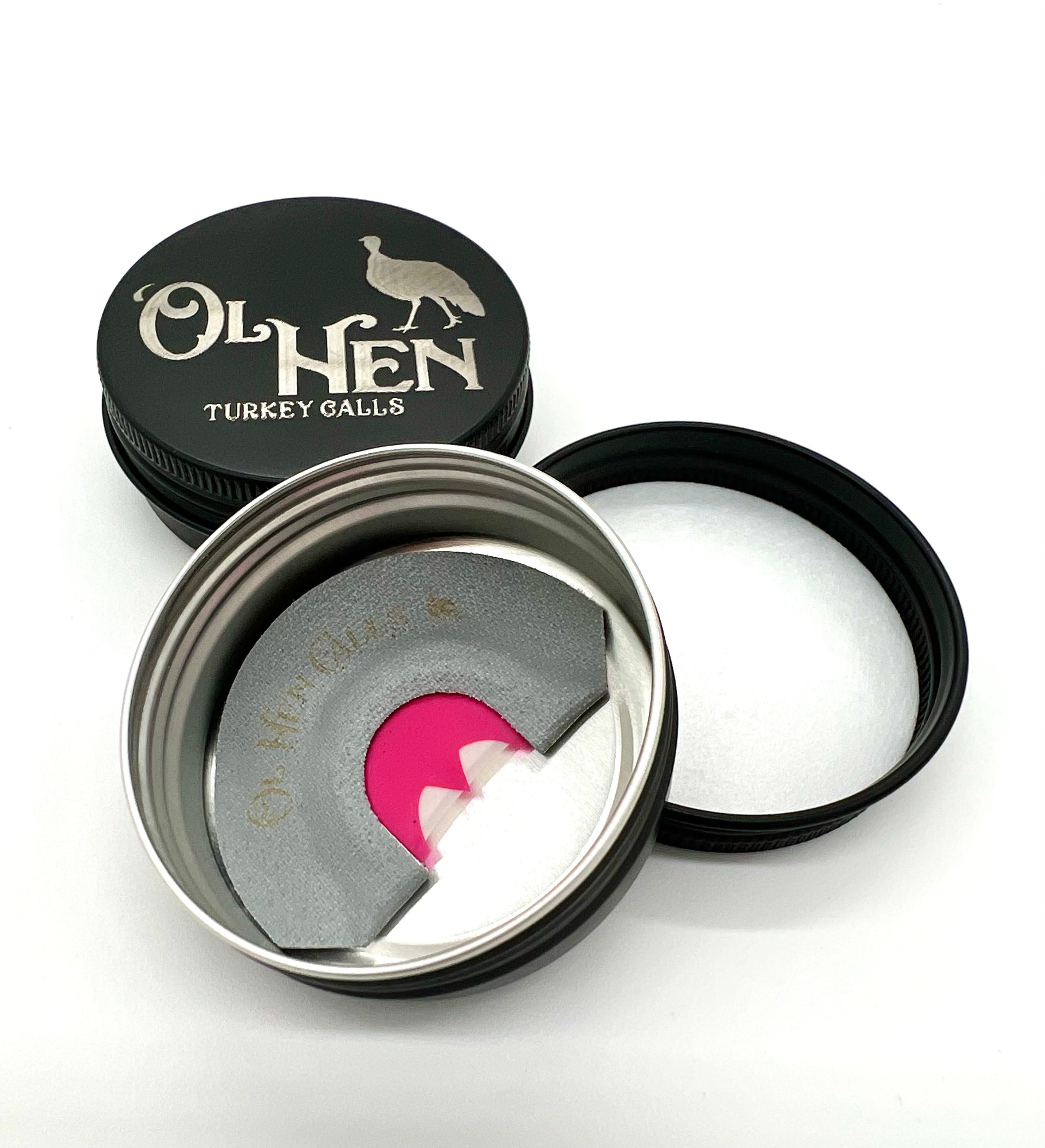 Diaphragm Call Container – www.olhenturkeycalls.com